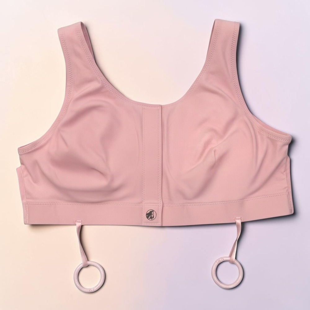 Masthead Elizabeth Post Op Surgical Bra JP Drain Rings L Recovery Comfort Wear